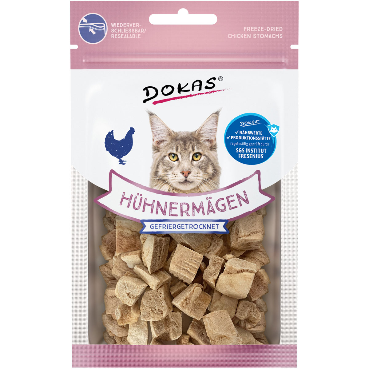 Dokas  Hühnermägen gefriergetrocknet 12g | 110453