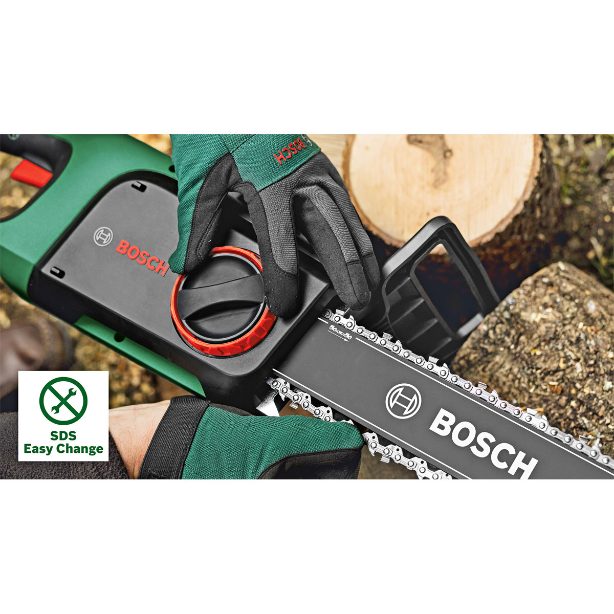 Bosch  Elektro-Kettensäge UniversalChain 35 | 114408 – Bild 4
