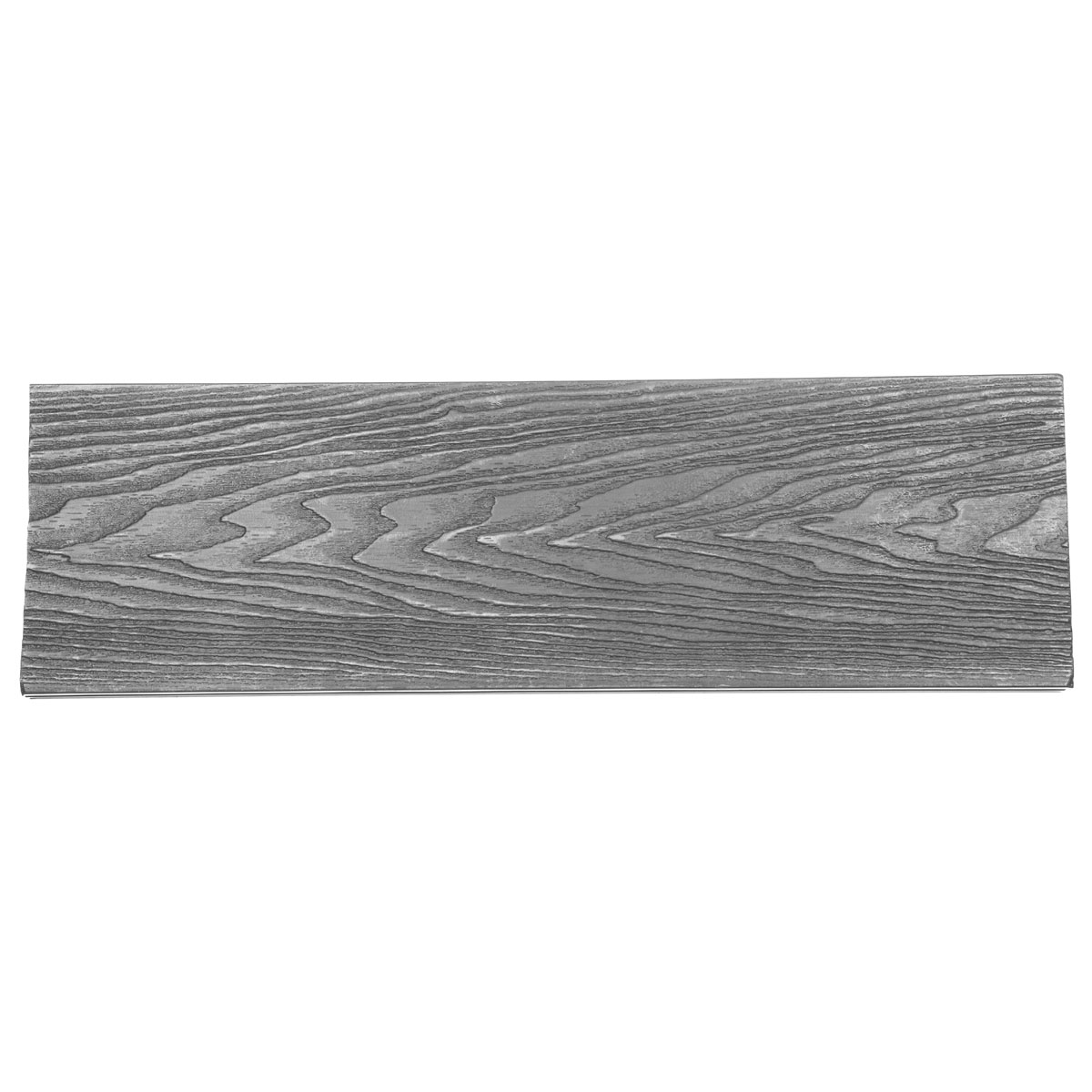 Hartmann WPC-Terrassendiele grau geriffelt 200 x 14,5 x 2,3 cm | hellgrau | WPC | 119523 – Bild 4
