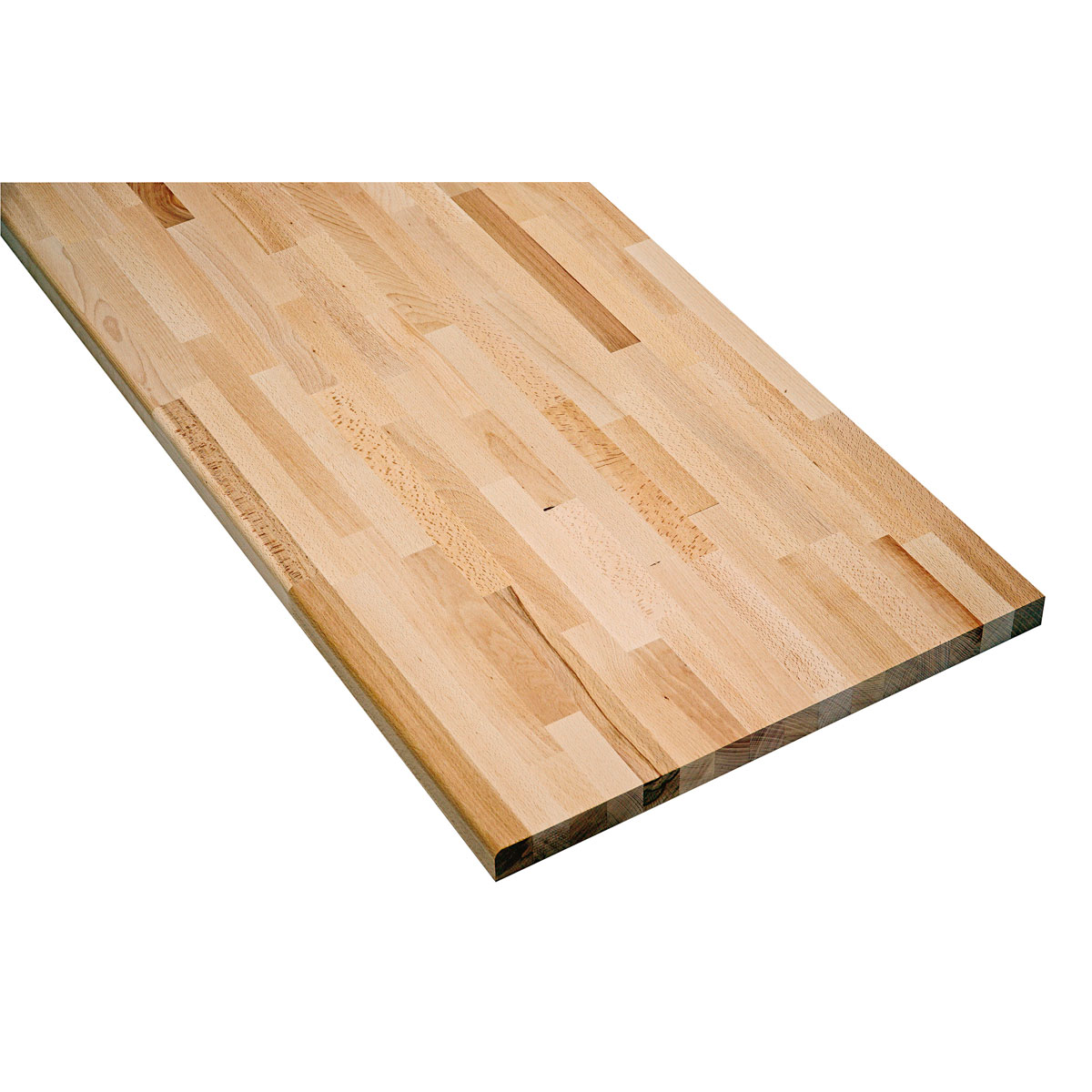 Massivholz-Arbeitsplatte Buche 240 x 63,5 x 2,6 cm | Buche | 236518
