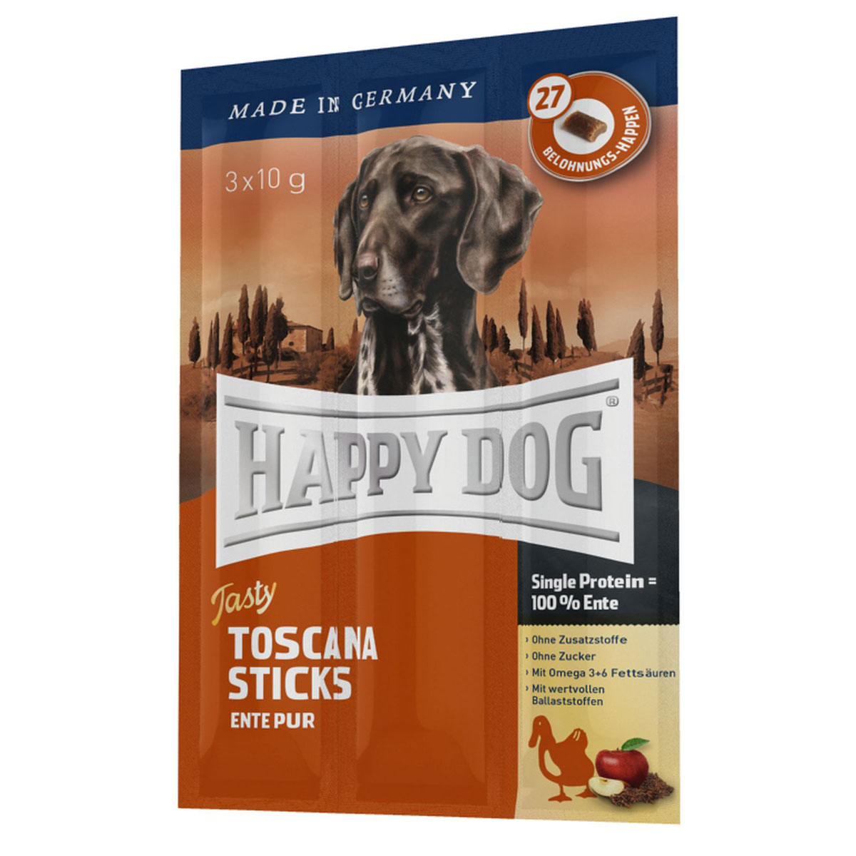 Happy Dog  Supreme Tasty Snack Toscana Sticks 3 x 10g | 262964