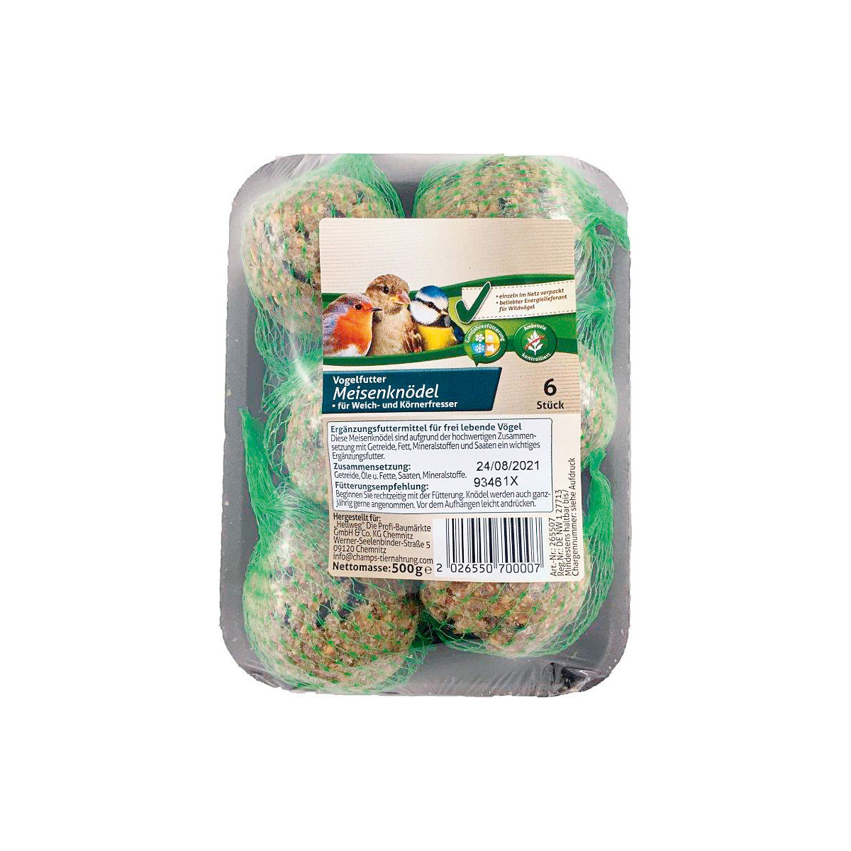 Champs Meisenknödel 500 g | 265507