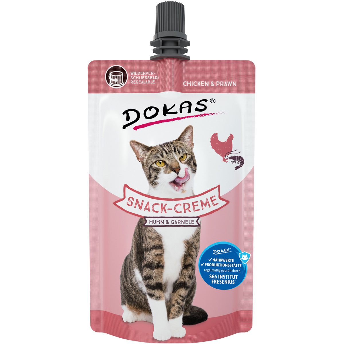 Dokas  Snack Creme Huhn Garnele 90g | 265688