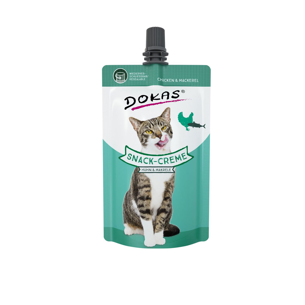 Dokas  Snack Creme Huhn Makrele 90g | 265693