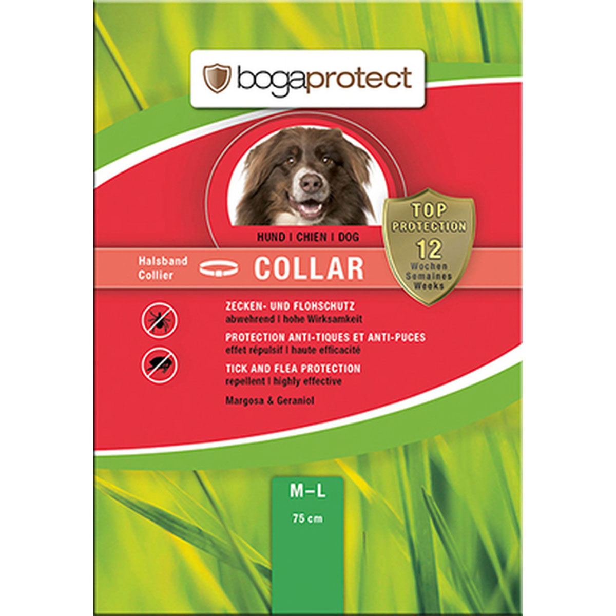 bogar  BOGAPROTECT Floh- und Zeckenhalsban 75 cm | 267613