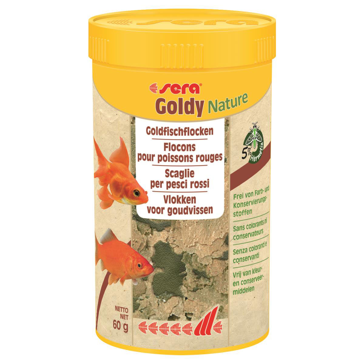 sera  Goldy Nature 250 ml / 60 g | 269818