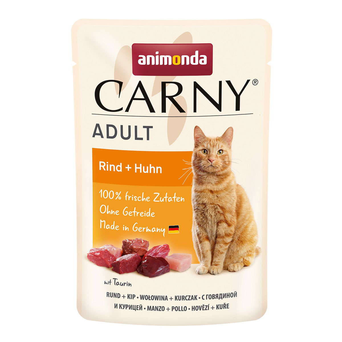 Carny  Cat Adult Rind Huhn 85g Portionsbeutel | 269910