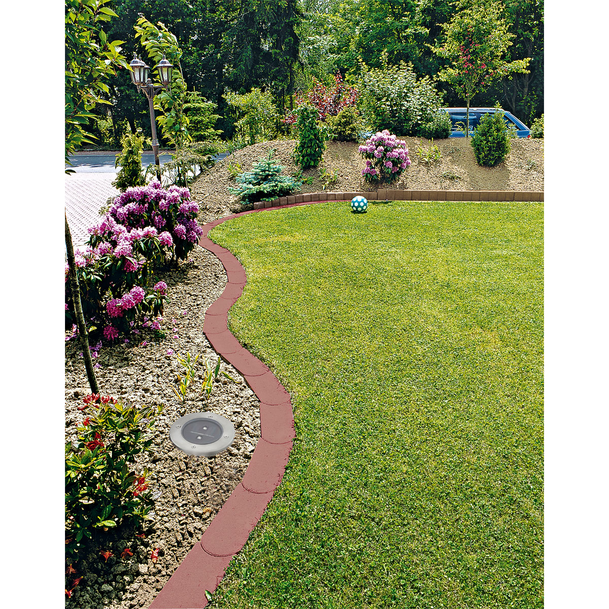 Lusit  Rasenfix rotbraun 22 x 12 x 4,5 cm | 279412 – Bild 3