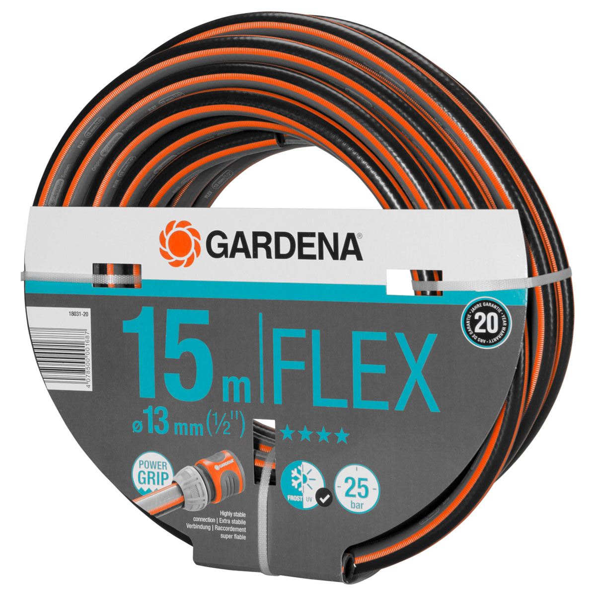 Gardena  Gartenschlauch Flex Comfort 1/2 Zoll 15m | 15 | 294780
