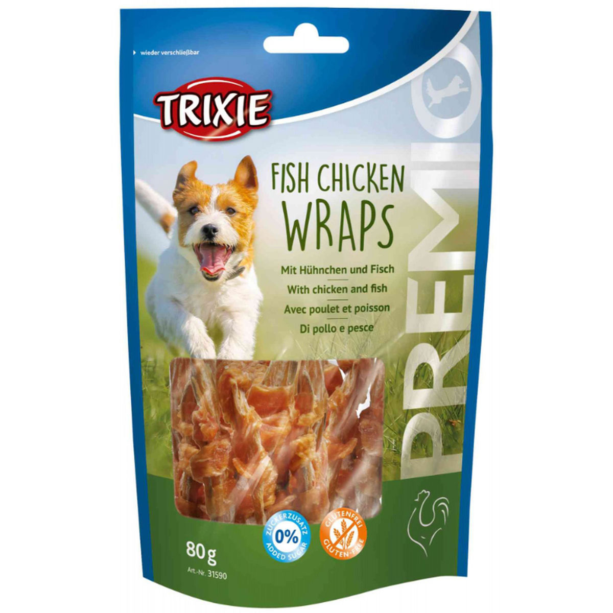 Trixie  Premio Fish Chicken Wraps 80g | 34073