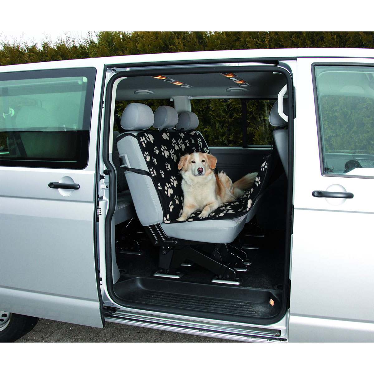 Trixie  Auto-Schondecke schwarz/beige 1,40×1,45m | 35966