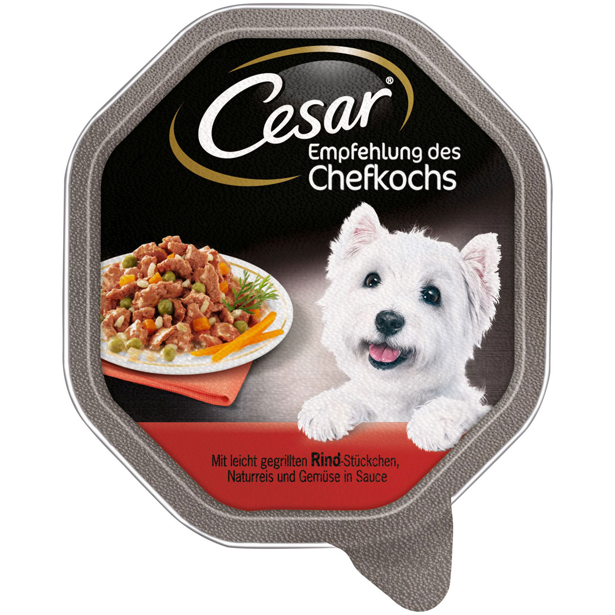 Cesar  Schale Chefkoch Rind Reis 150g | 386748