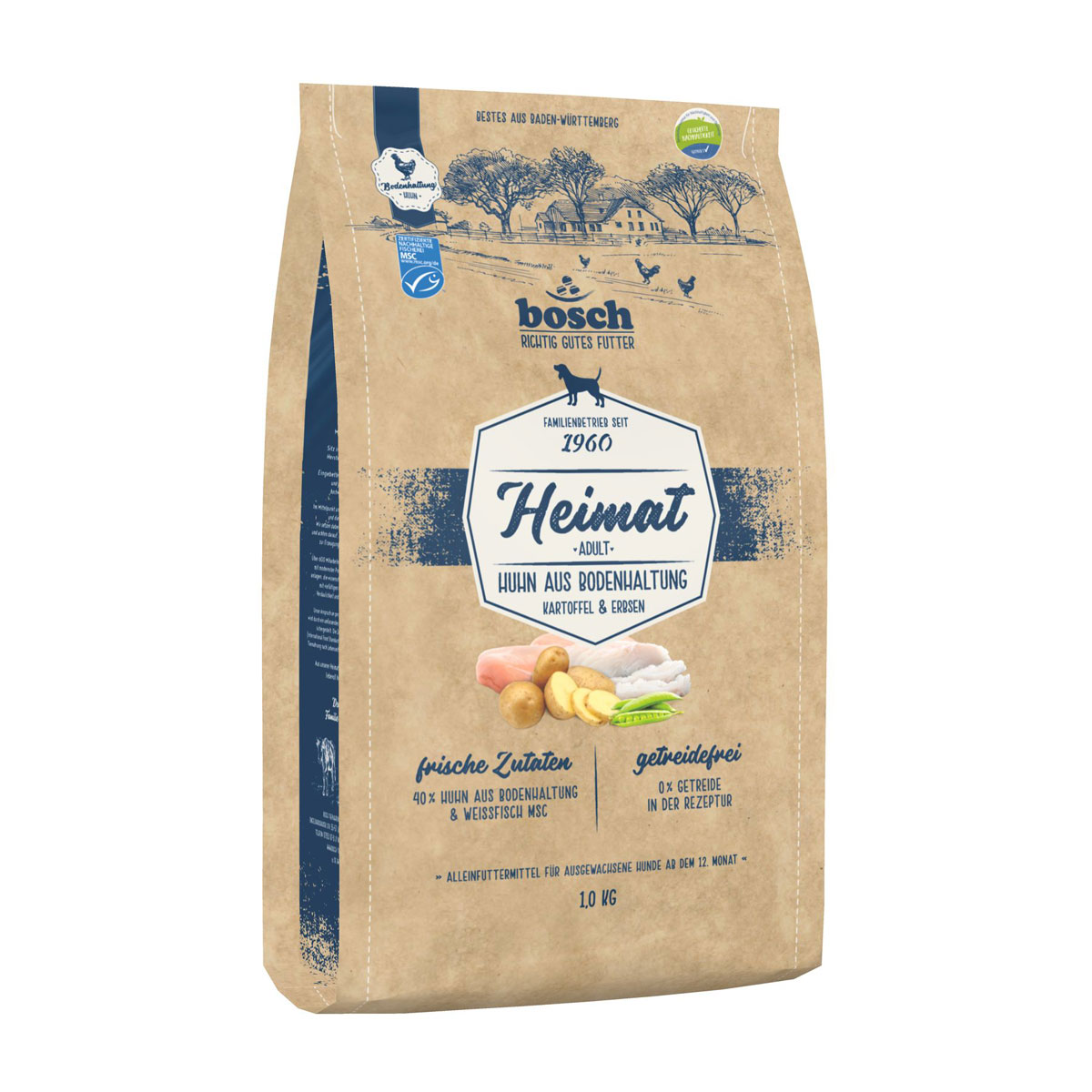 bosch high premium concept  Heimat Adult Huhn Bodenhaltung 1kg | 400521