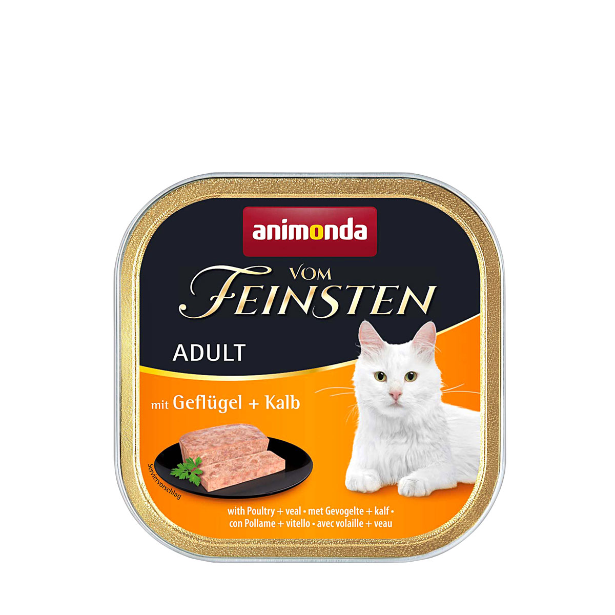 animonda Vom Feinsten  Cat Adult Geflügel Kalb 100g | 400541