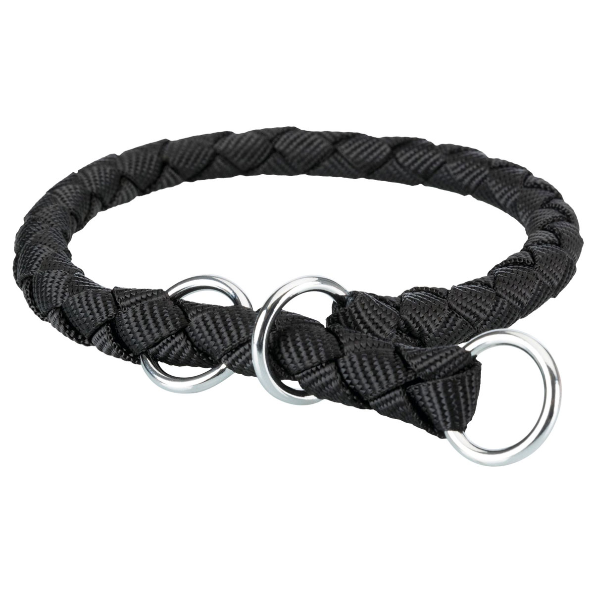 Trixie  Cavo Zug-Stop-HB sw M-L 43-51 cm/18 mm | 400542