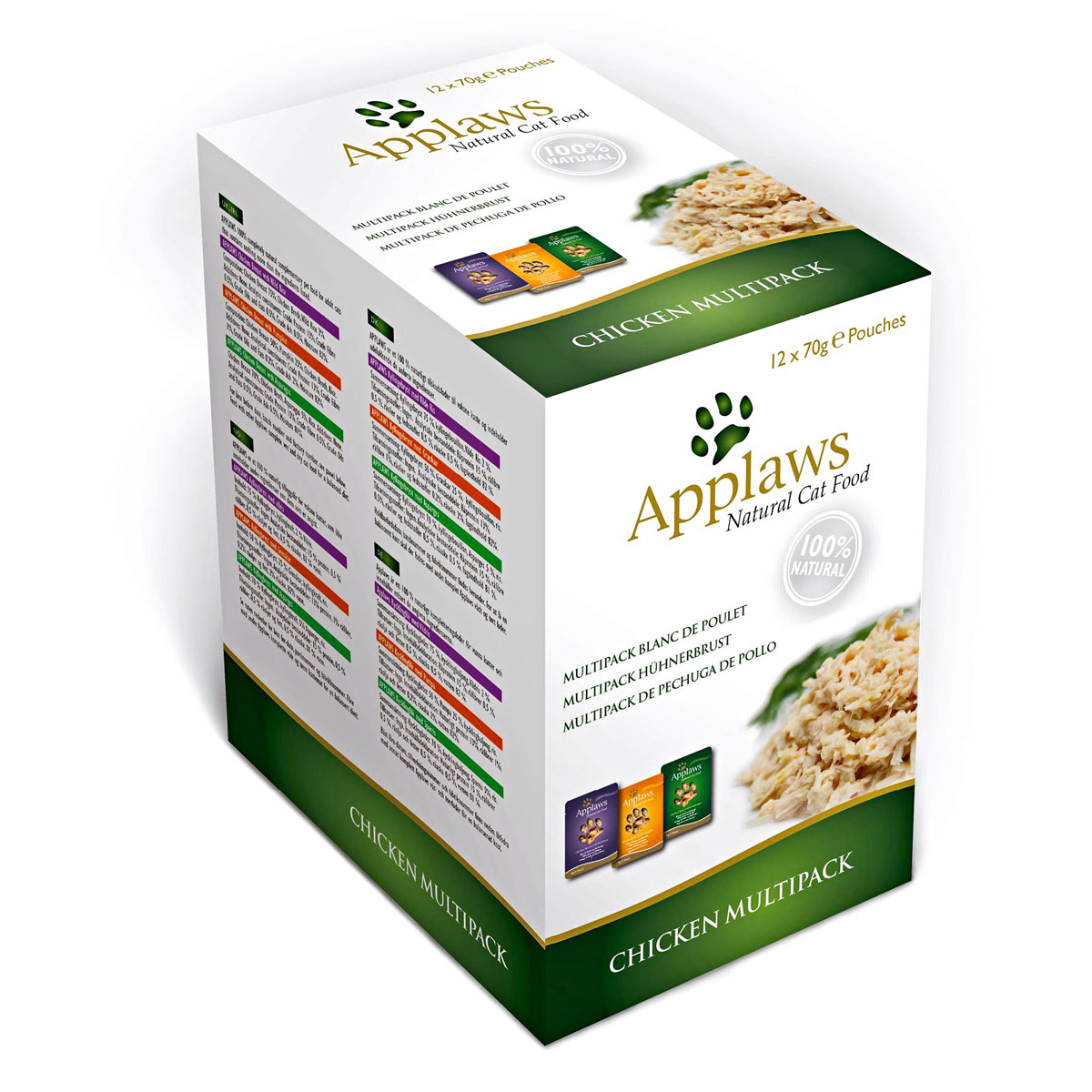 Applaws Katzenfutter Hühnchen 12 x 70 g | 407015