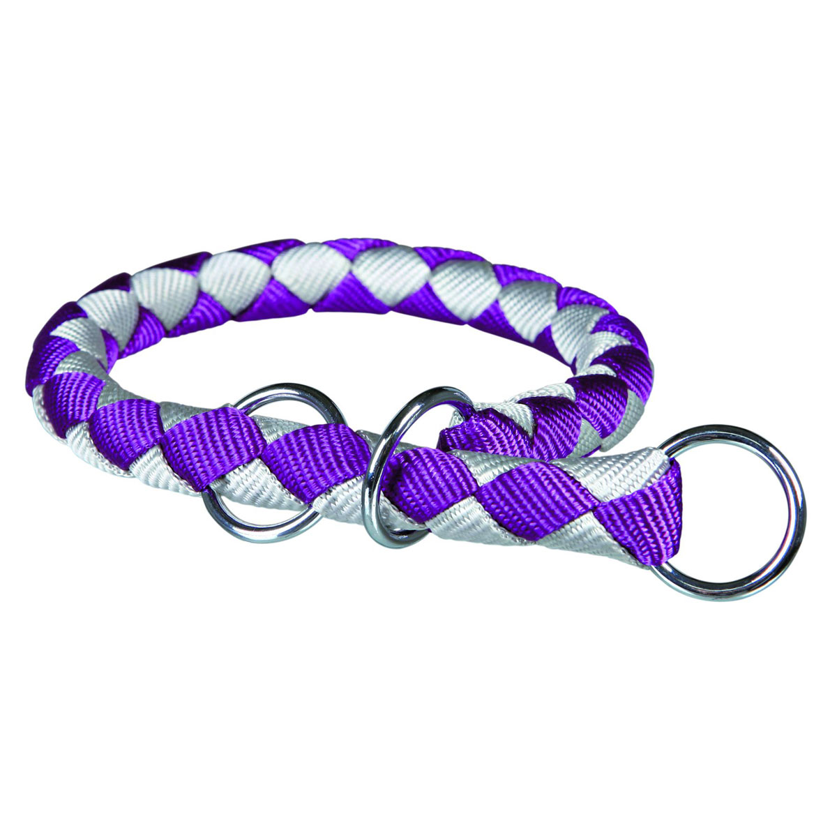 Trixie  Cavo Zug-Stopp-HB beere/silb S-M 35-41 cm | 47948
