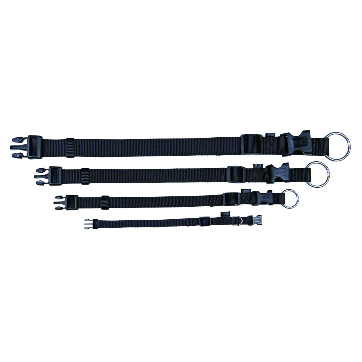 Trixie  Classic Halsband schw L-XL 40-65 cm/25 mm | 483250