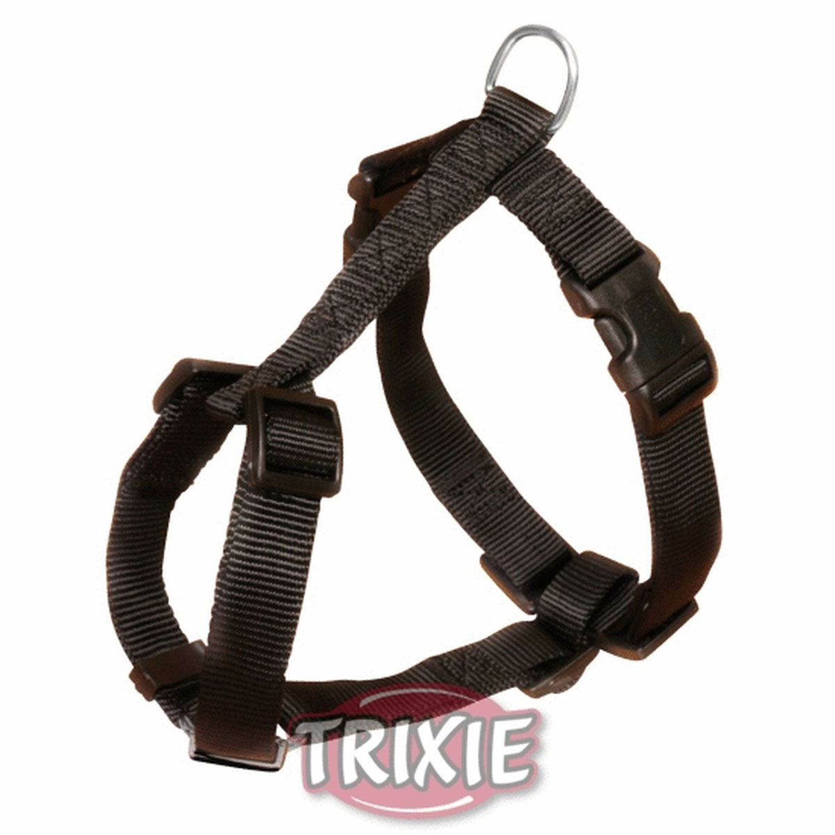 Trixie  Classic H-Geschirr schwarz L-XL 75-100 cm | 483274
