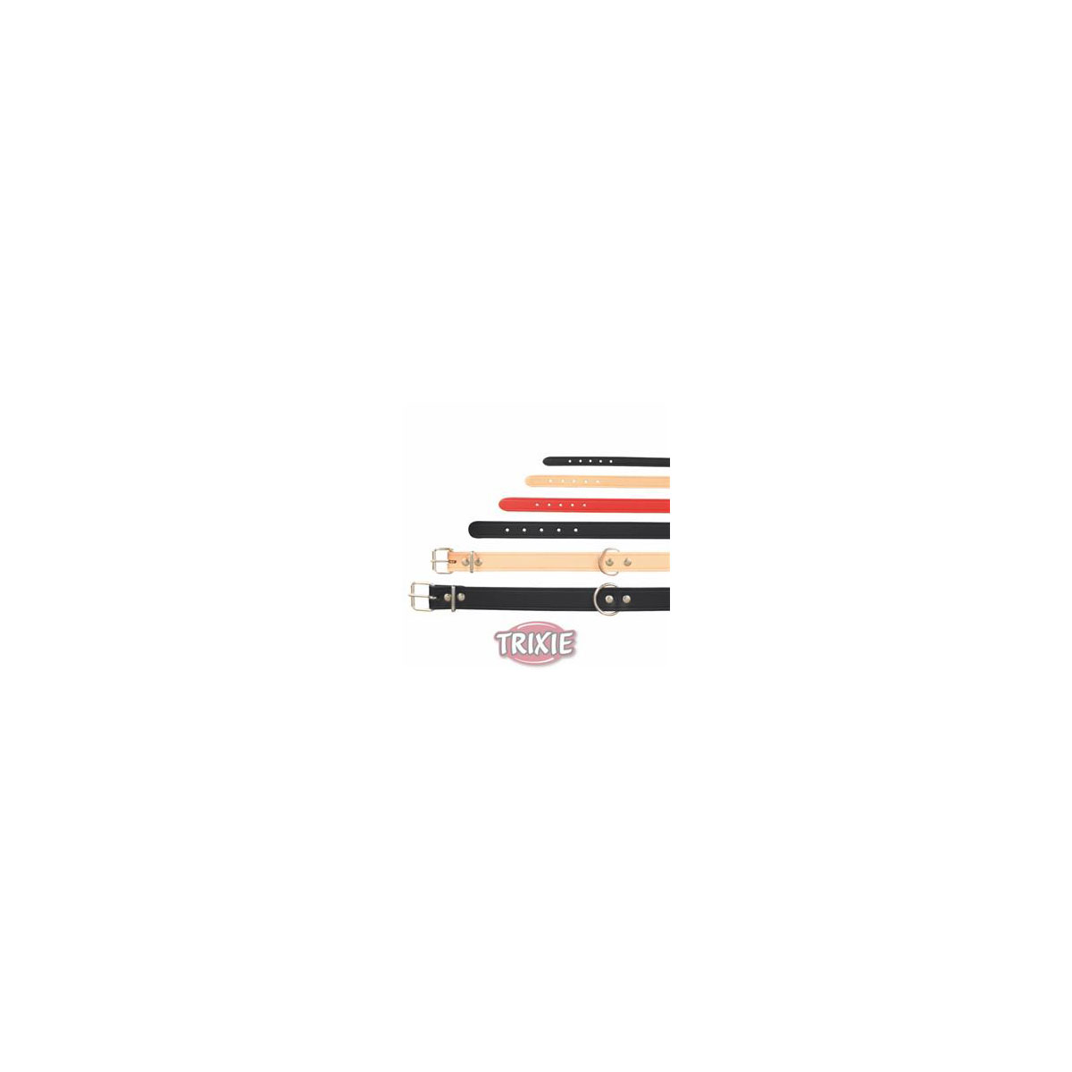 Trixie  Basic Halsband natur S-M 33-39 cm/16 mm | 483760