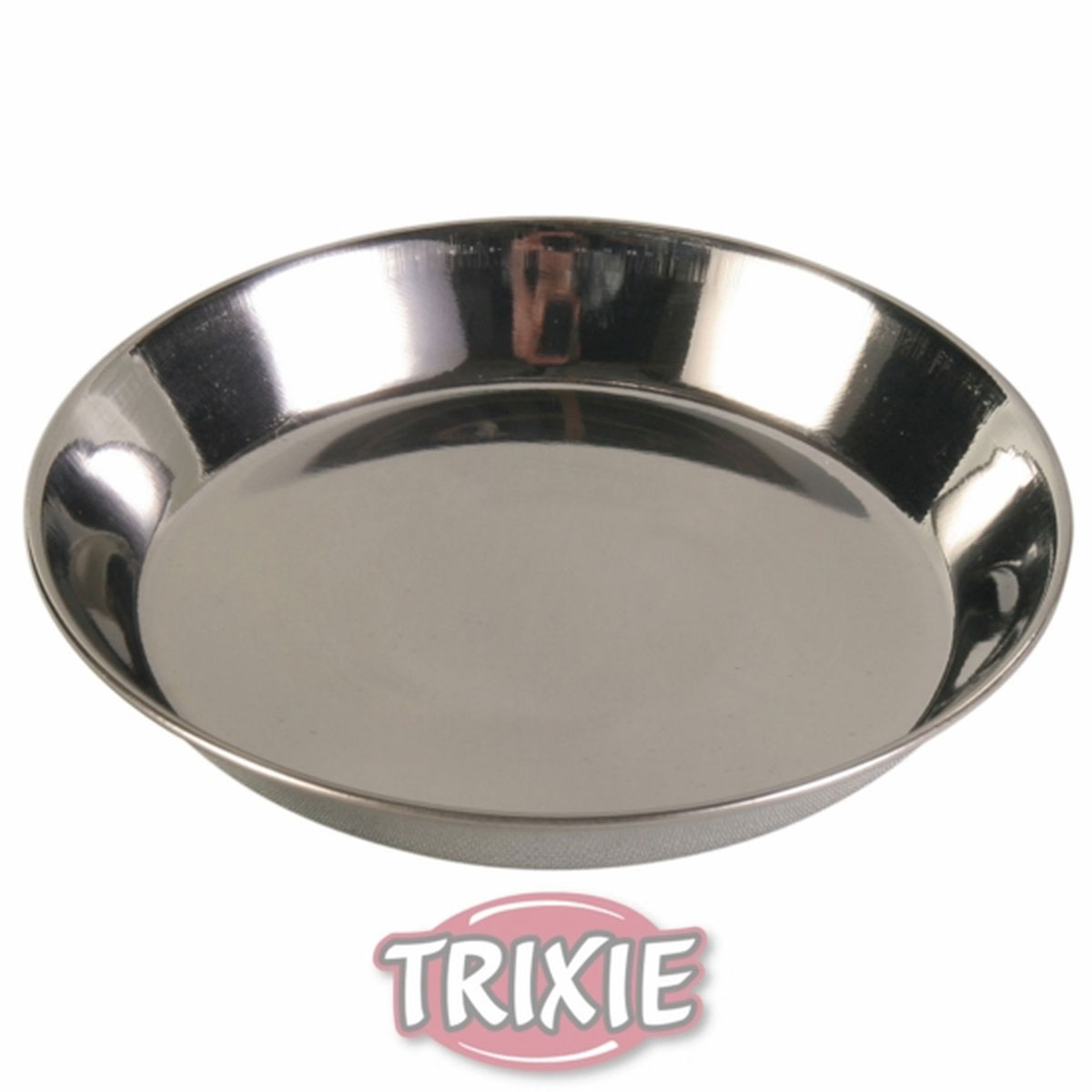 Trixie  Cat Napf Edelstahl mit Gummiring 0,2l/ø13 cm | 484268