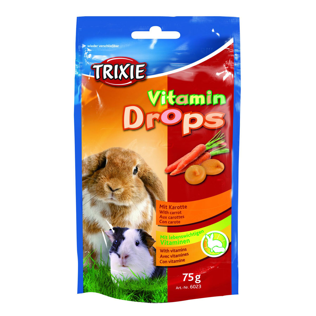 Trixie  Vitamin-Drops Karotte 75g | 485547