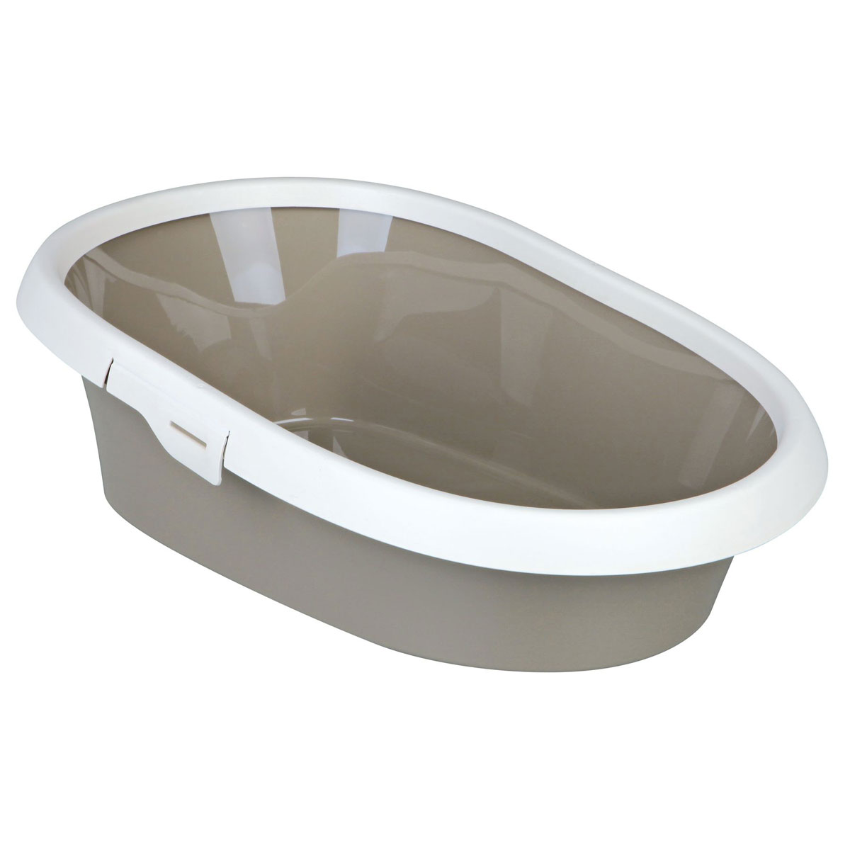Trixie  Toilette Paulo mit Rand taupe39 x 17 x 58 cm | 50509