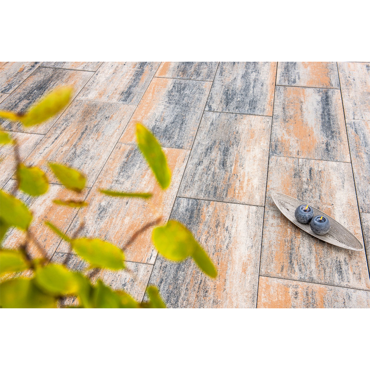 Diephaus  Terrassenplatte No 1 Parasol Muschelkalk 80 x 40 x 5 cm | 506350