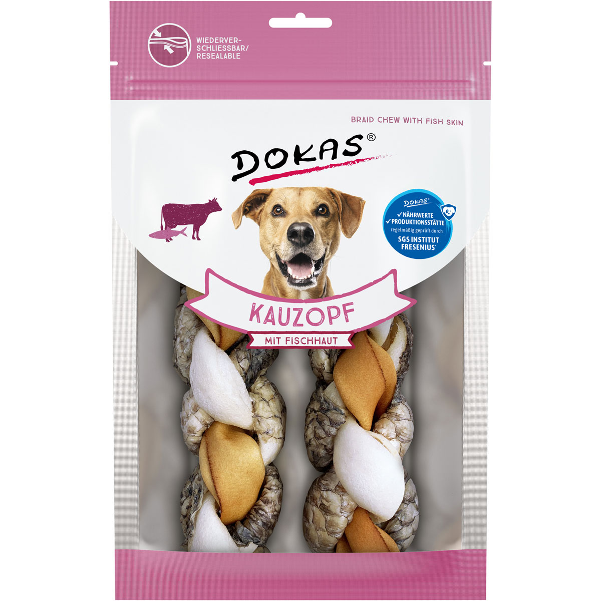 Dokas  Kauzopf mit Fischhaut 2er | 507059