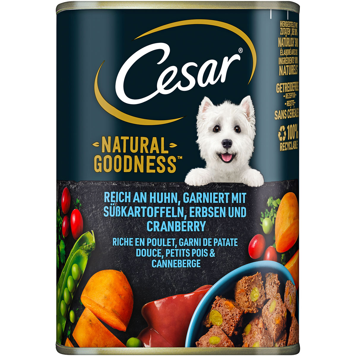 Cesar Nassfutter Natural Goodness Huhn 400 g | Huhn | 507162