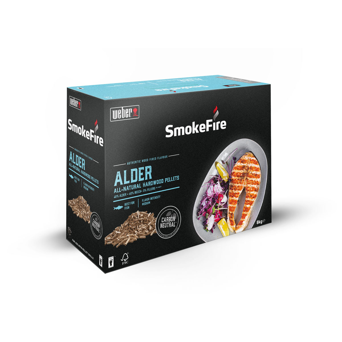 Weber Holzpellets Erle 8 kg | 510245