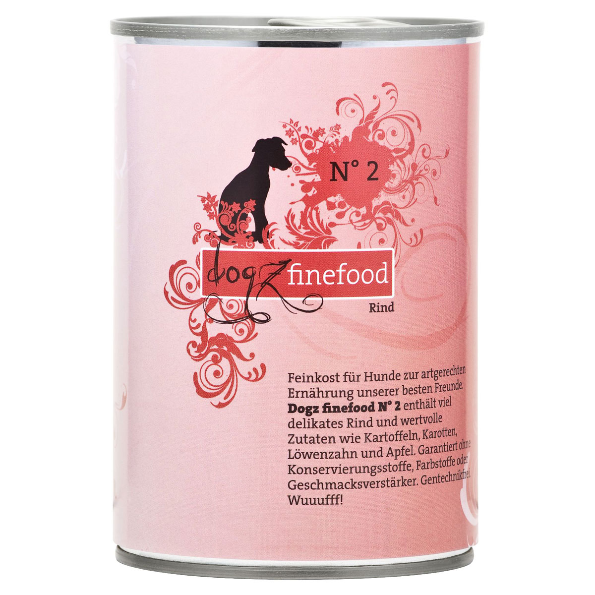 Dogz finefood Dose No 2 Rind 400g | 510353