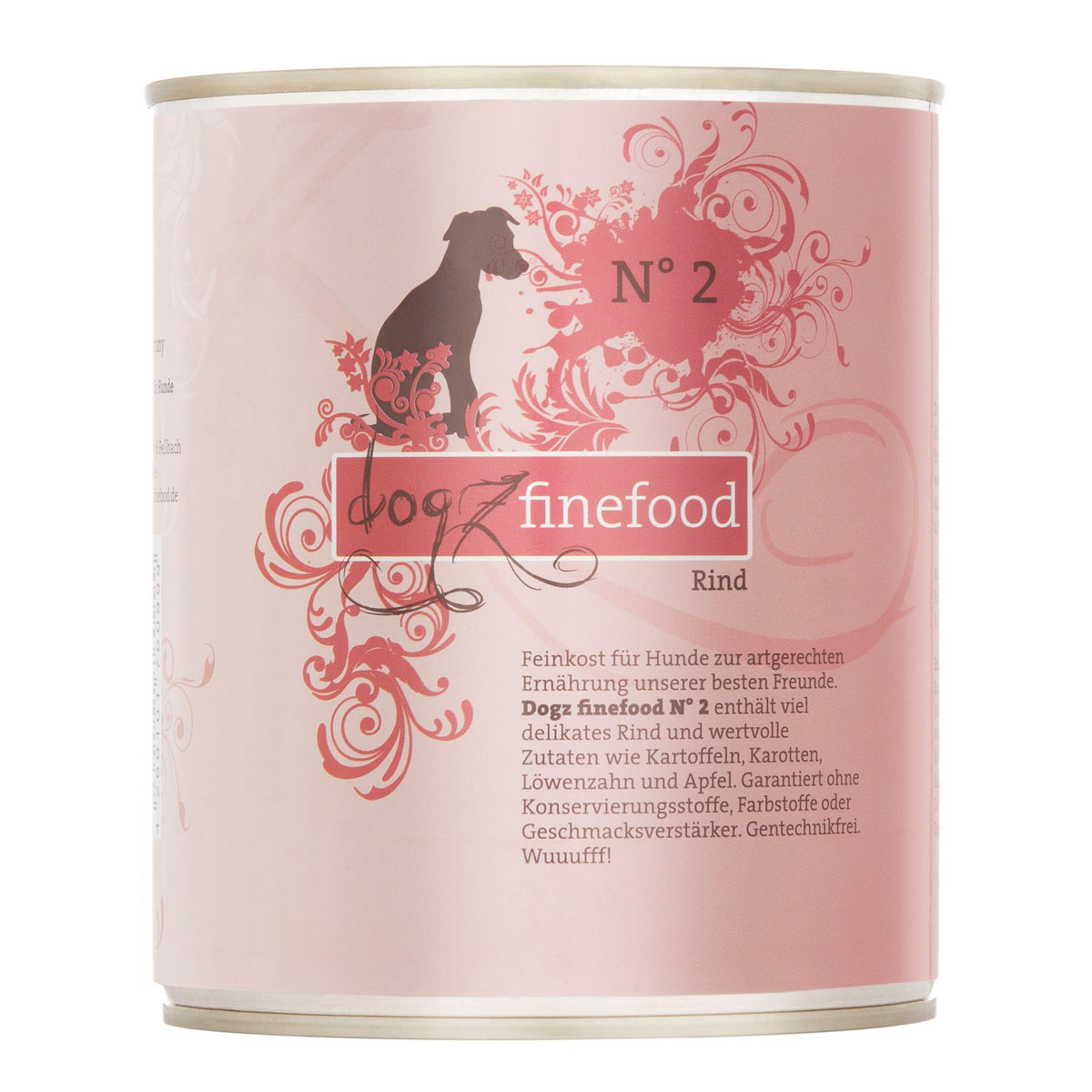 Dogz finefood Dose No 2 Rind 800g | 510354