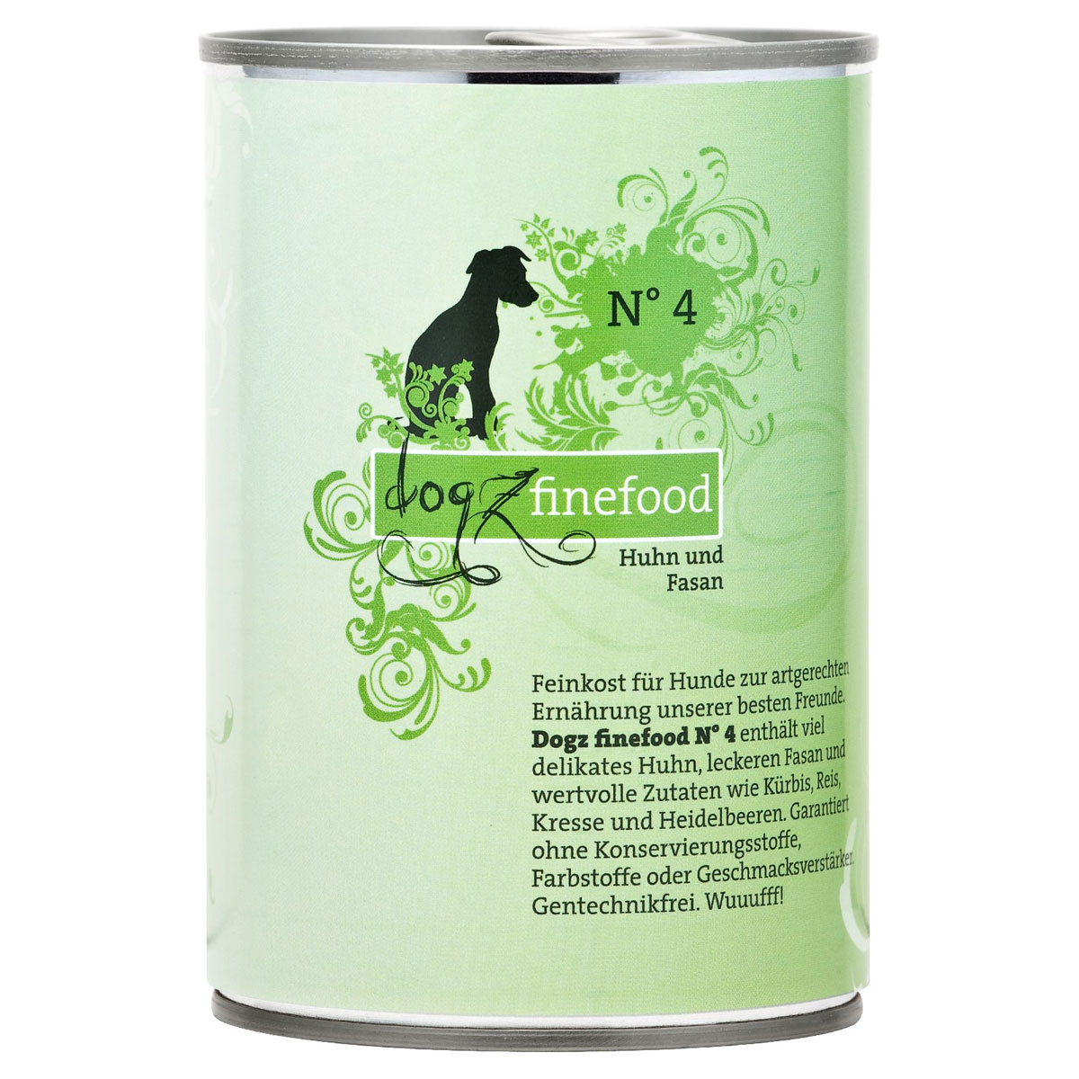 Dogz finefood Dose No 4 Huhn Fasan 400g | 510356