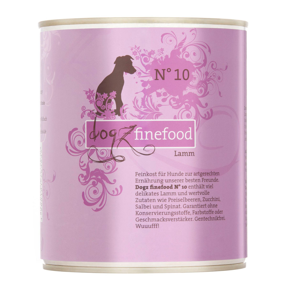 Dogz finefood Dose No 10 Lamm 800g | 510366
