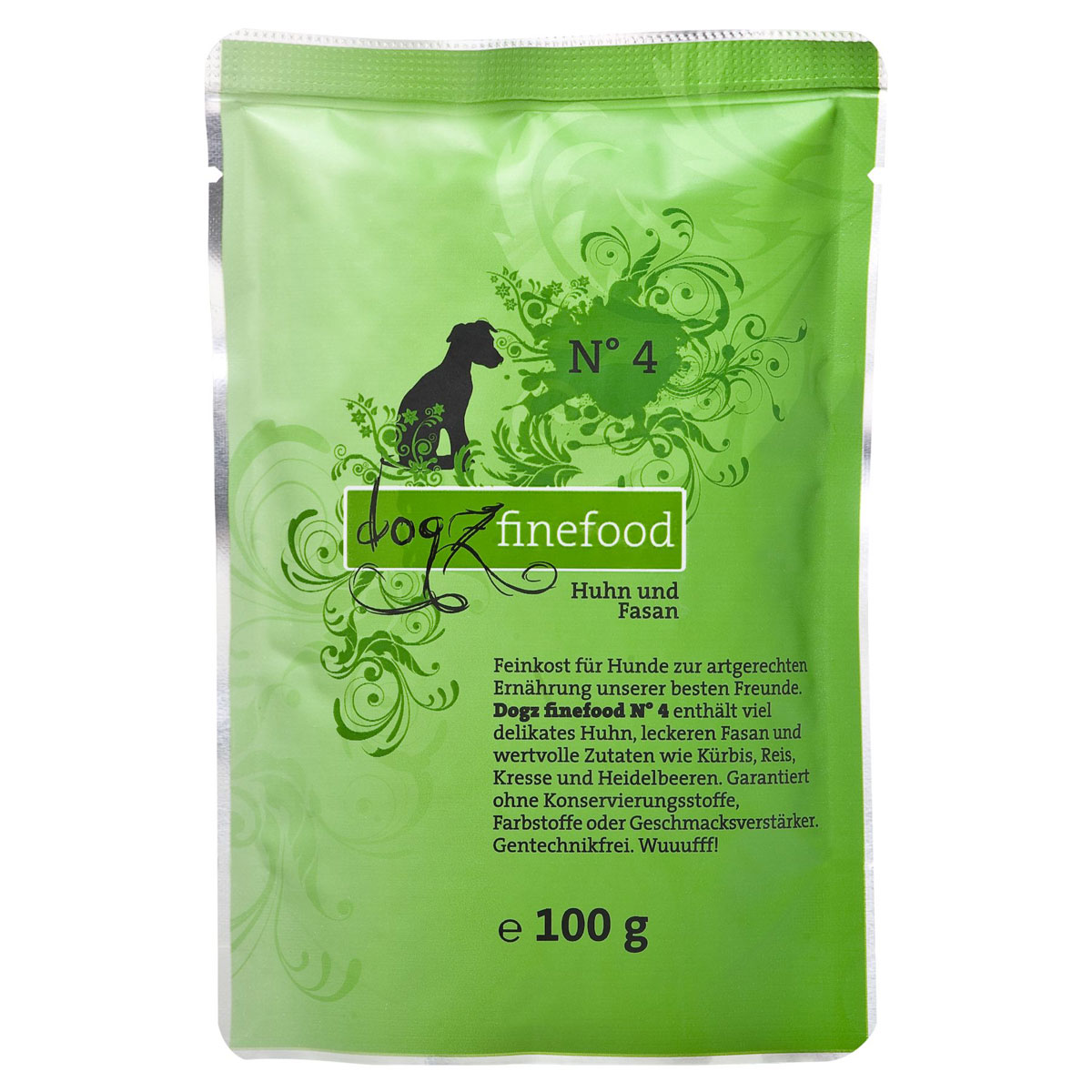 Dogz finefood PB No 4 Huhn Fasan 100g | 510374