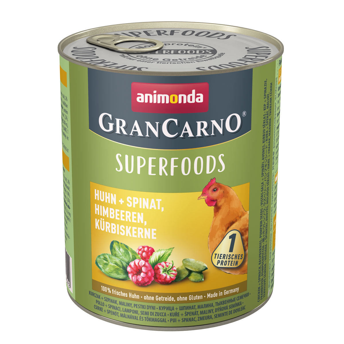 animonda Gran Carno  Adult Superfood Huhn Spinat 800g | 514230