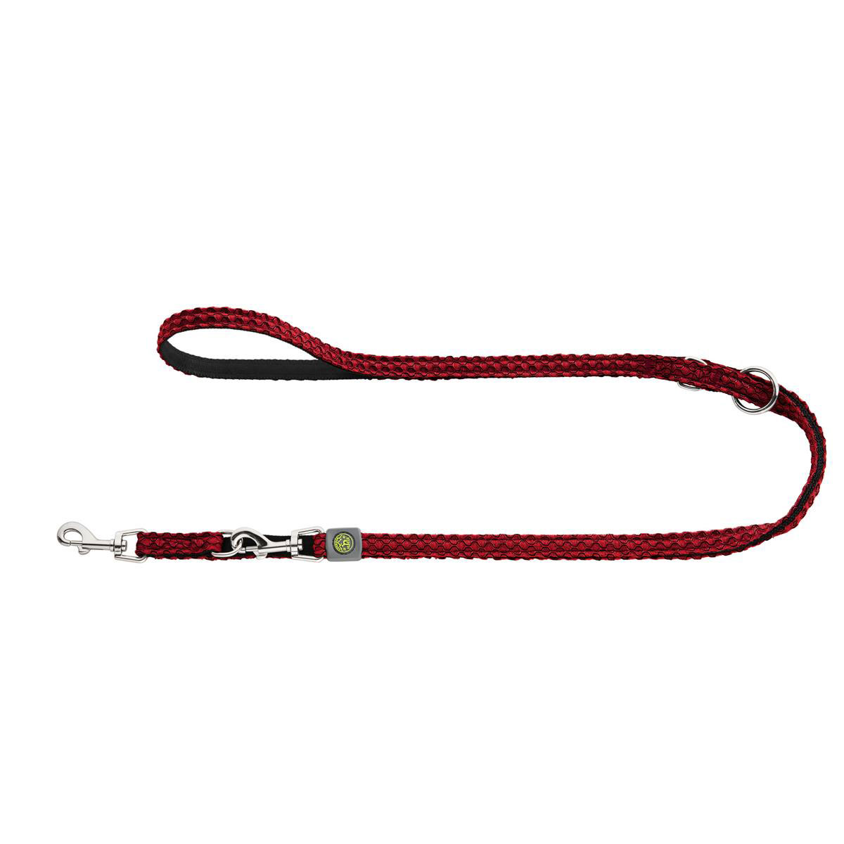 Hunter  Verstellbare Führleine Hilo rot 15 mm / 200 cm | 524228