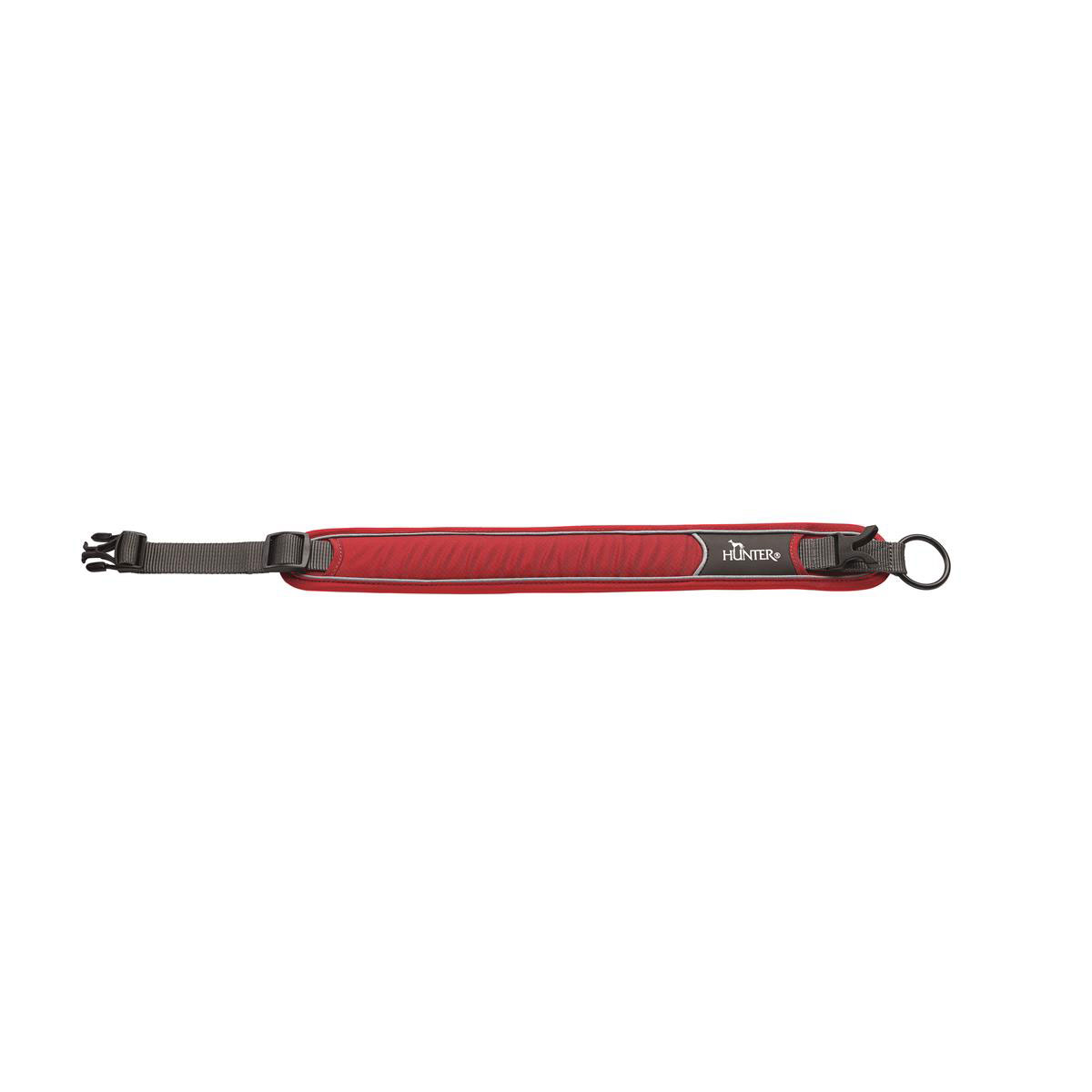Hunter  Divo Halsband XL rot/grau | 524447