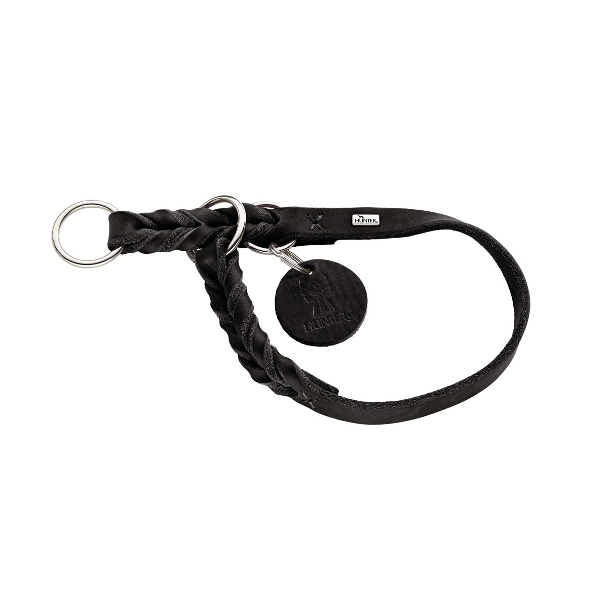 Hunter  Dressurhalsung Solid Education schwarz 50 | 524573