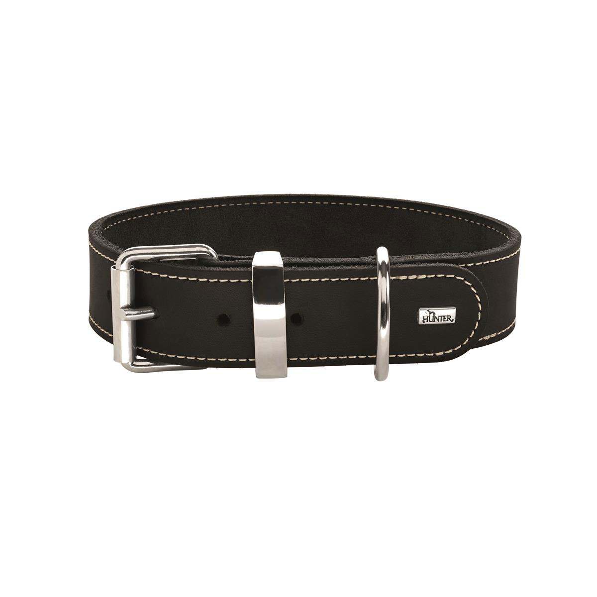 Hunter  Halsband Aalborg Special schwarz Softvollrindleder | 525798