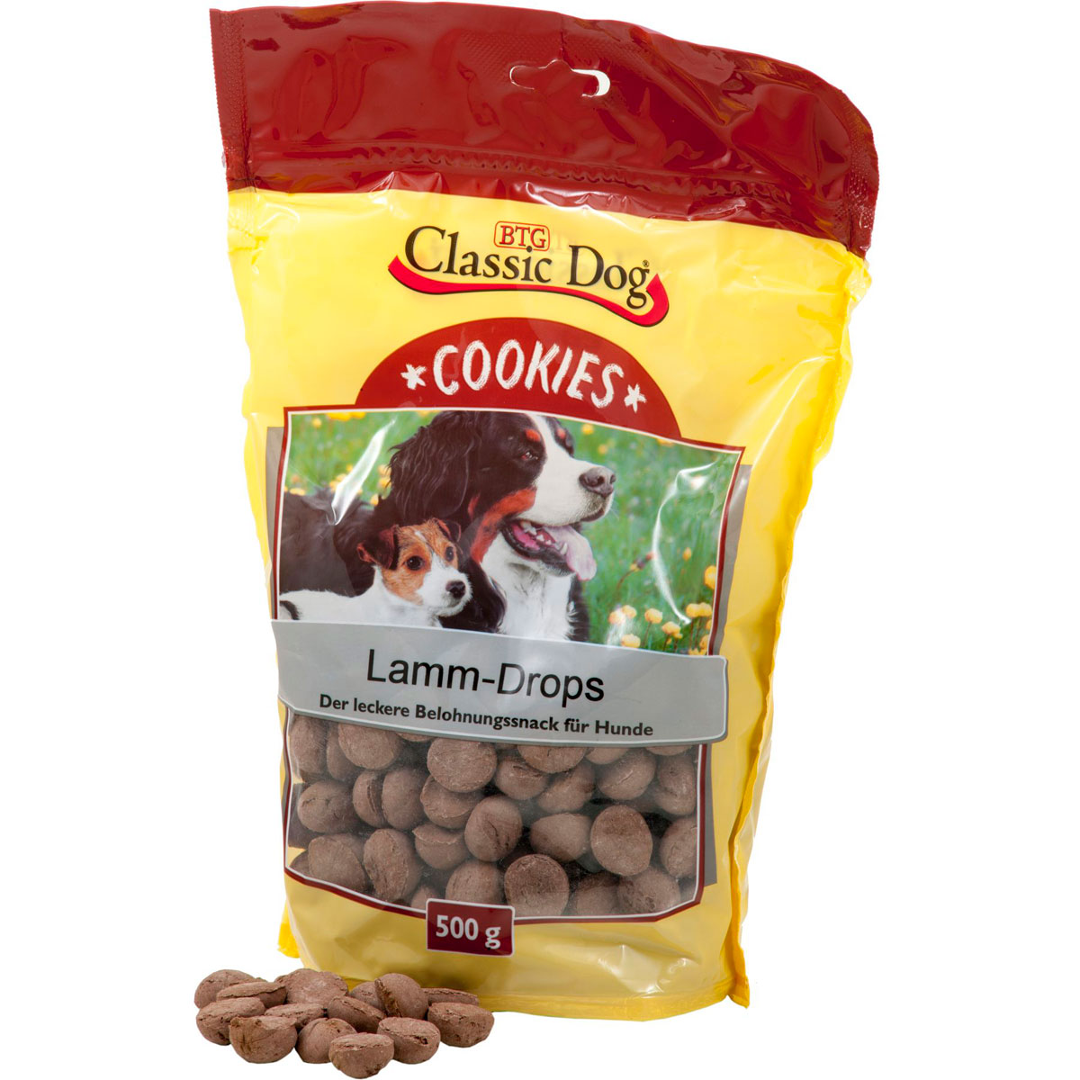 Classic Dog  Cookies Lamm-Drops 500g | 525978