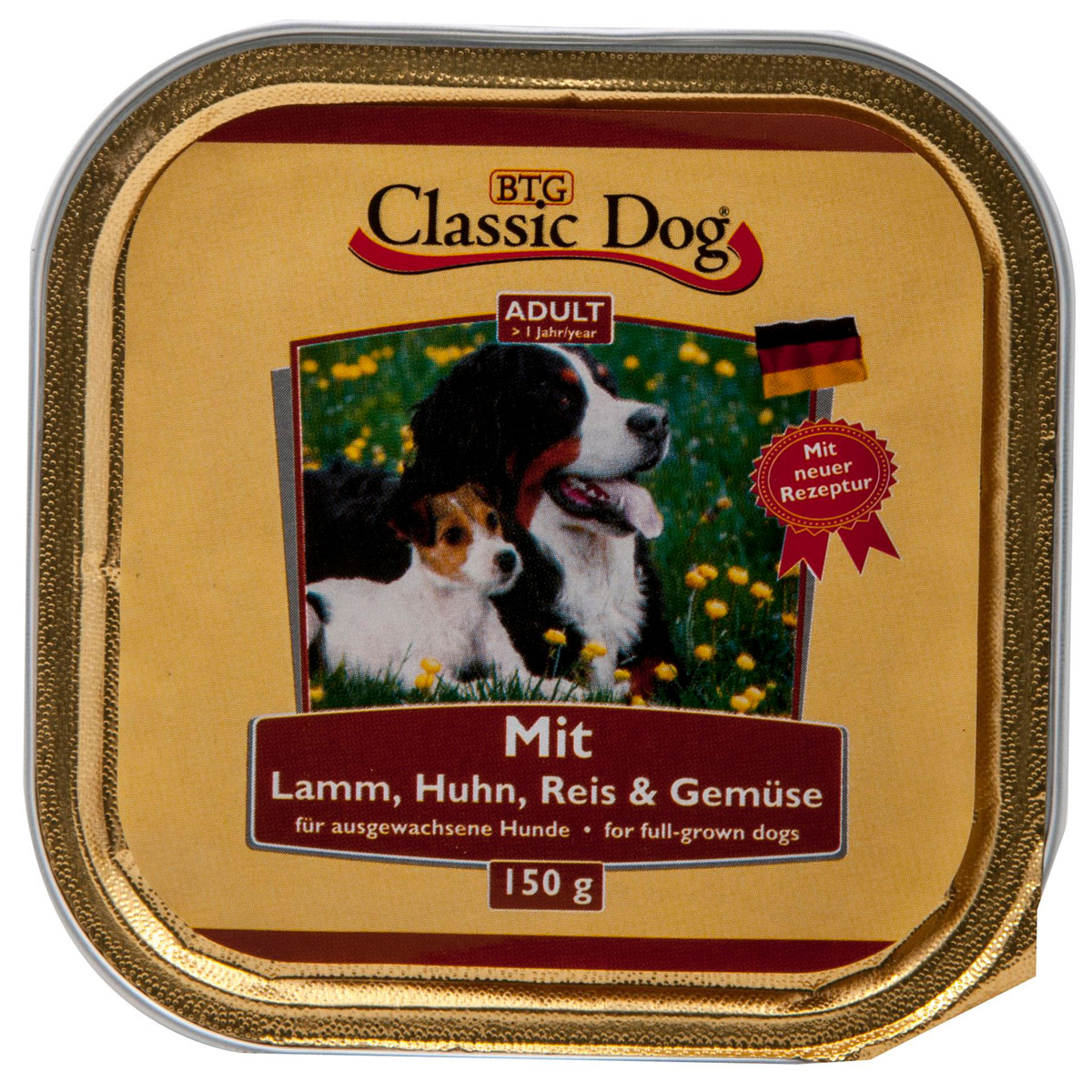 Classic Dog  Schale Lamm Huhn Reis Gemüse 150g | 525991