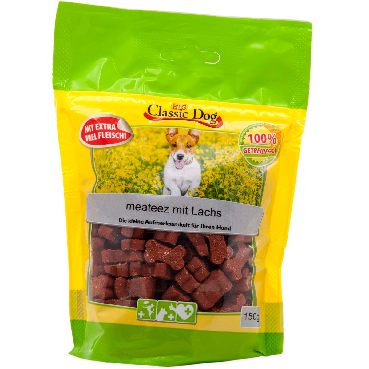 Classic Dog  Snack meateez mit Lachs 150g | 525995