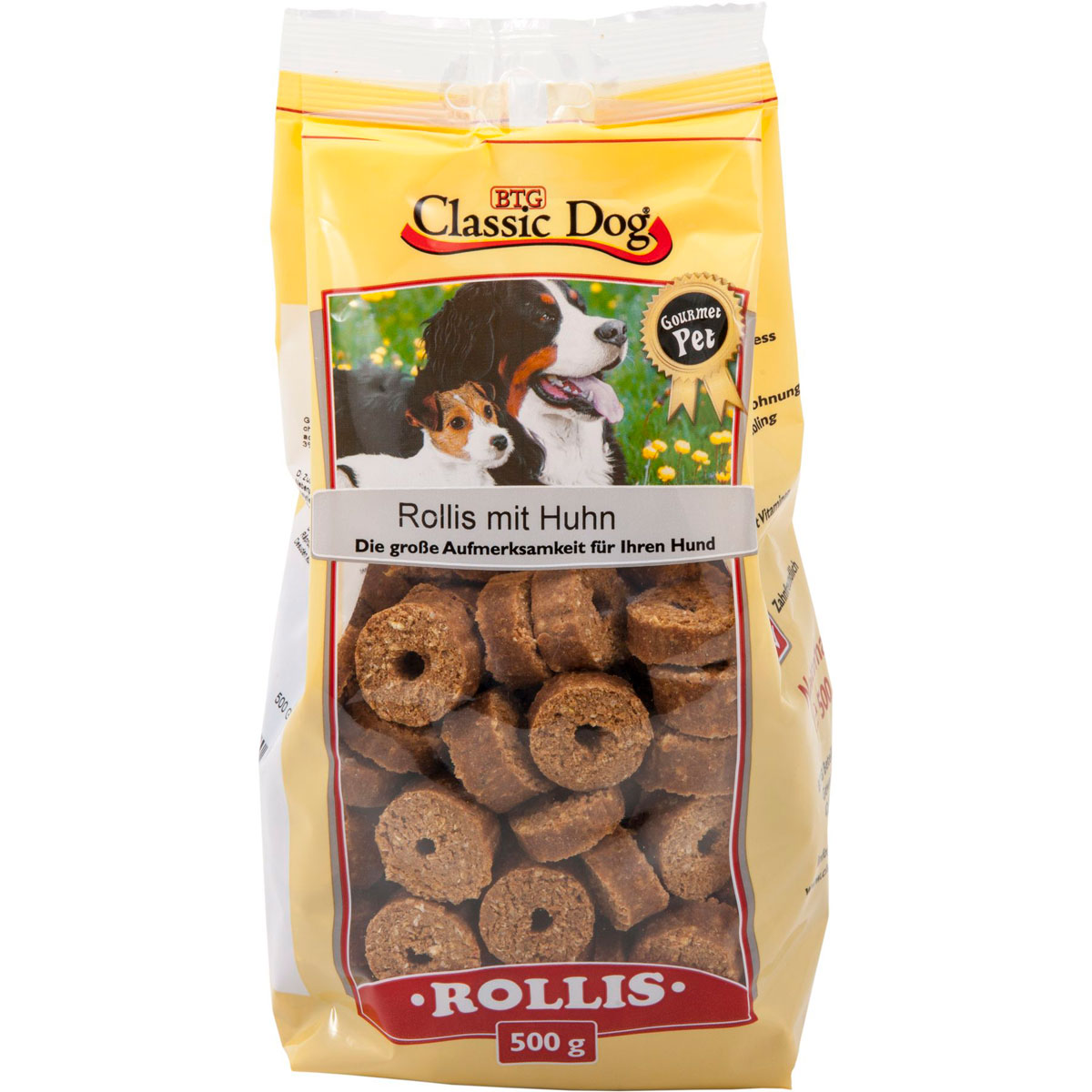 Classic Dog  Snack Rollis mit Huhn 500g | 526004