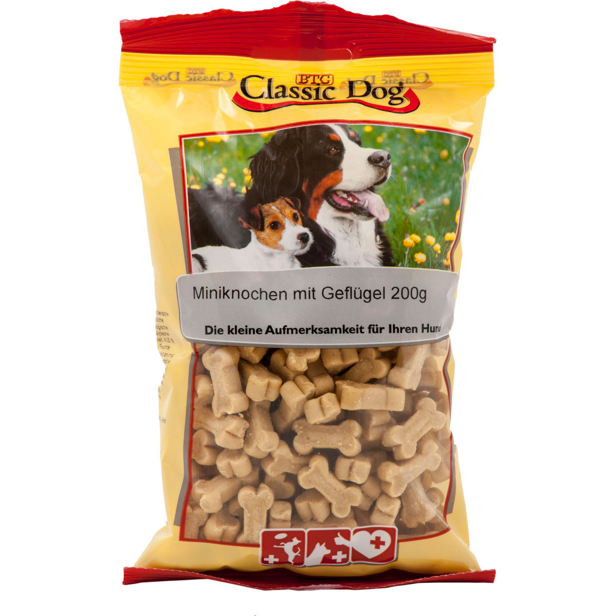 Classic Dog  Snack Miniknochen mit Geflügel 200g | 526008
