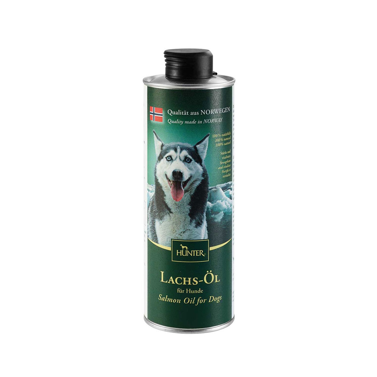 Hunter  Dog Snack Norwegian Lachs-Öl 500ml | 536978