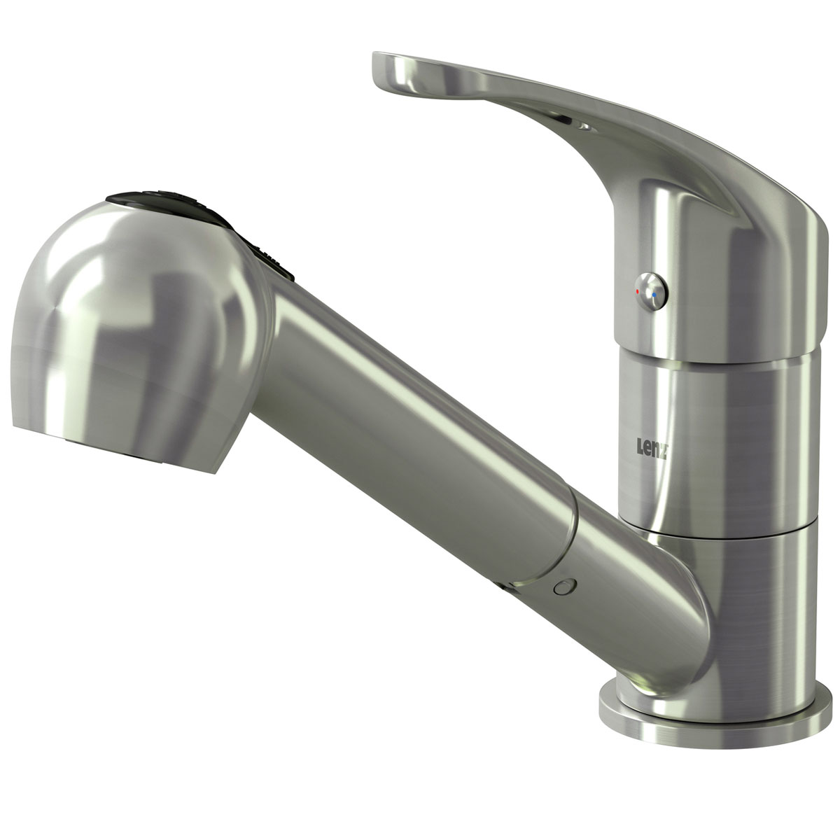 Lenz  Küchenarmatur KELA mit Handbrause nickel-matt | 538636