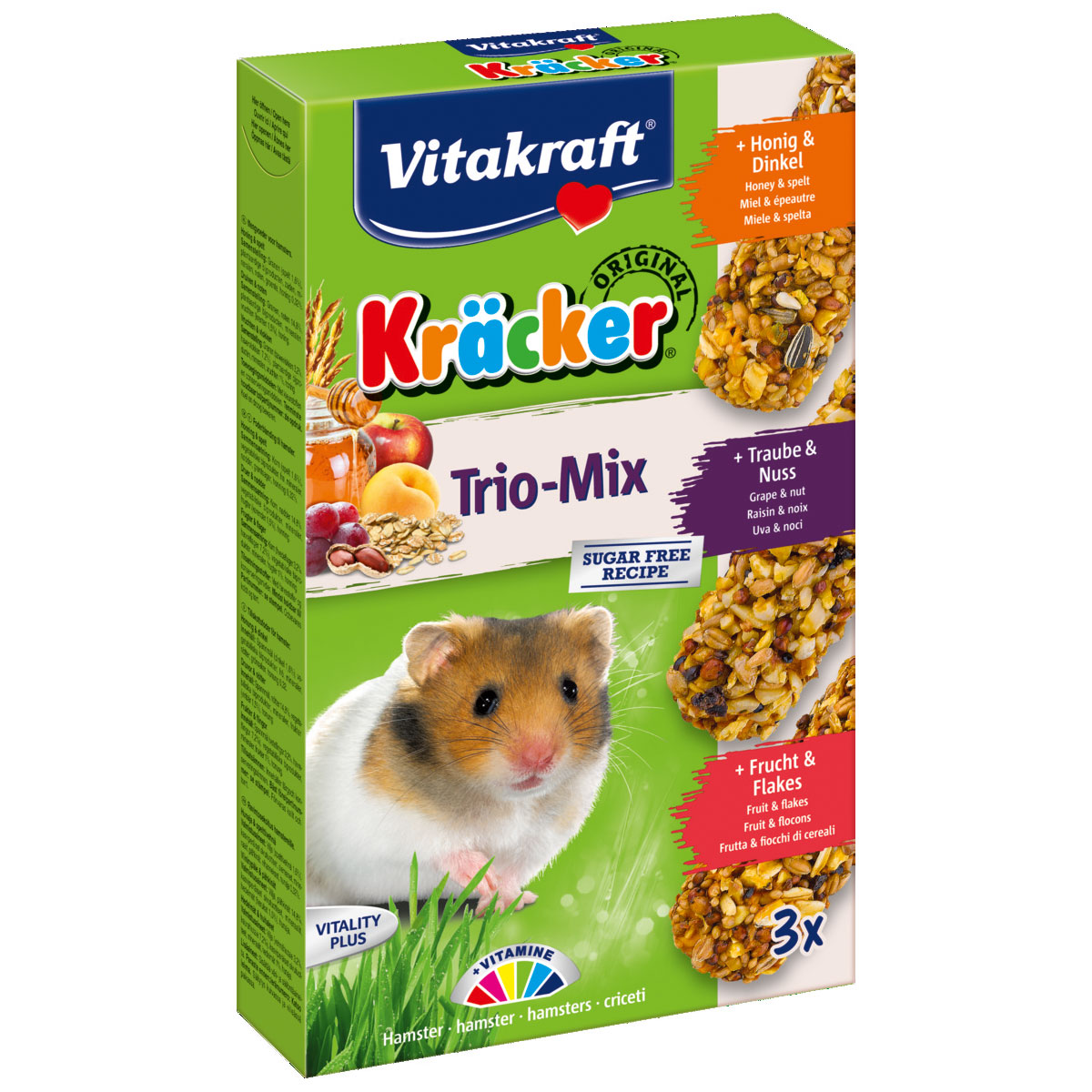 Vitakraft  Kräcker Trio-Mix für Hamster | 569605