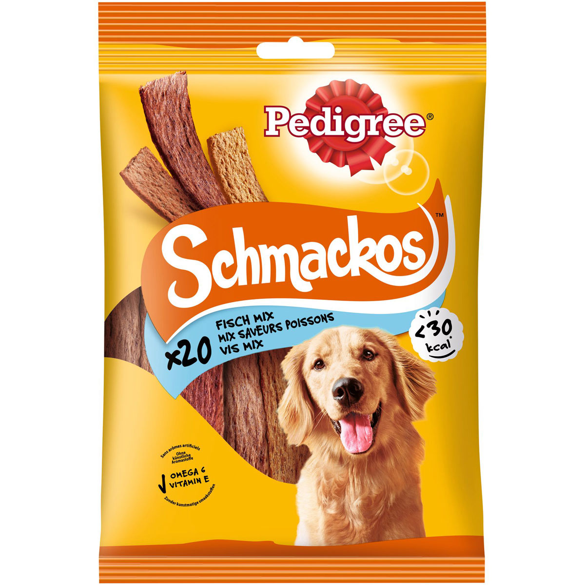 Pedigree  Snack Schmackos Fisch Mix 20 Stück | 591144